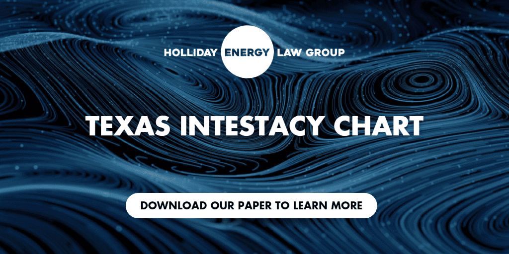Texas Intestacy Chart