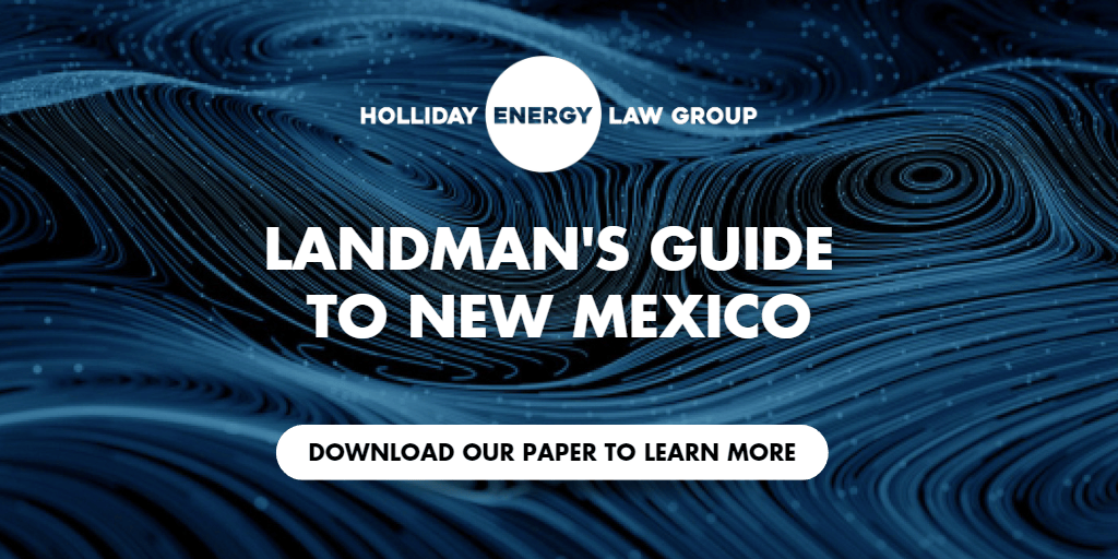 Landman's Guide to New Mexico